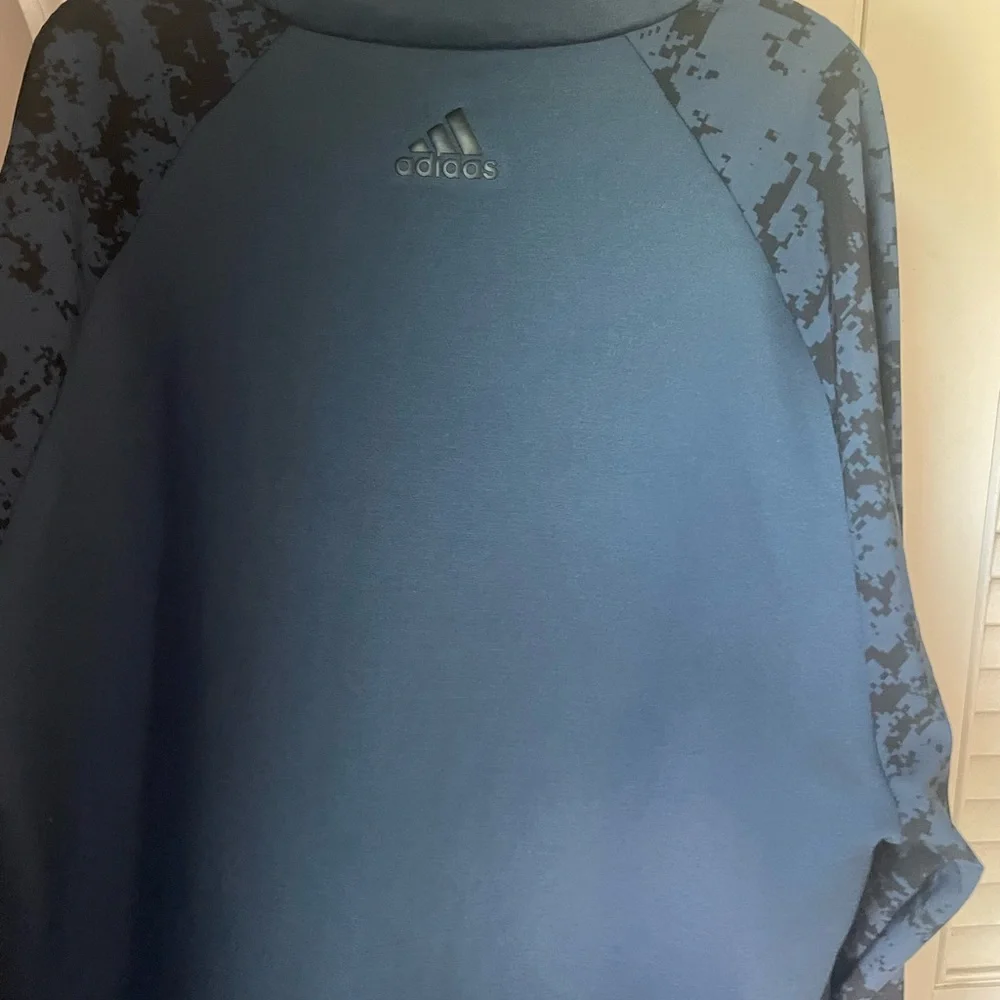 Adidas Quarter Button Jacket Size Medium - Picture 3 of 4
